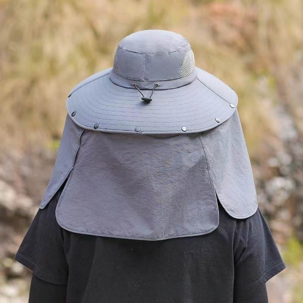 Bucket Hat Cotton - Chapéu de Sol Removível de Tecido