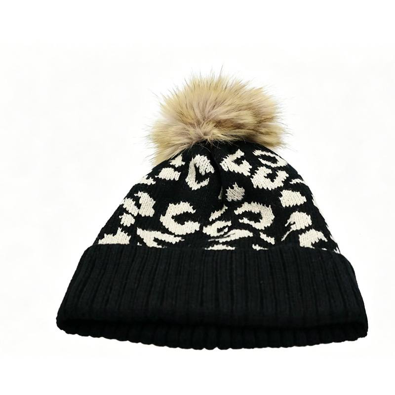 Gorro de tricô com estampa de  - Beanie Cuffed Knit avaliação e preço