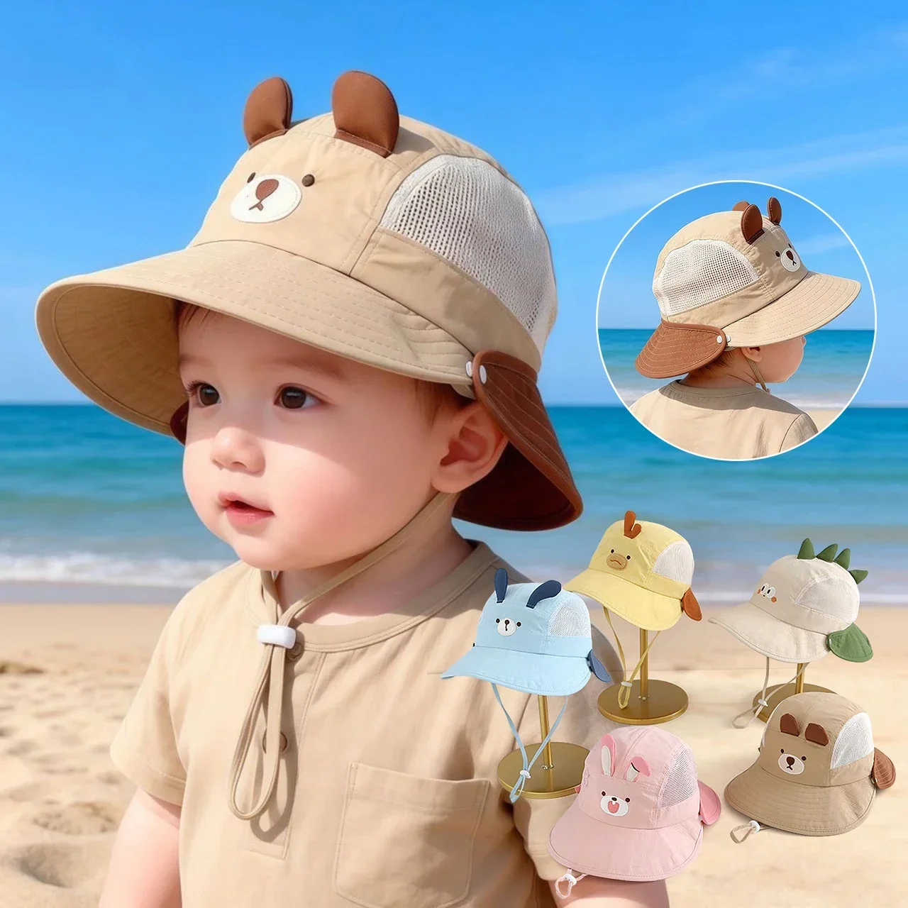 Chapéu de Sol Infantil com Ore - Sun Hat Wide Brim avaliação e preço