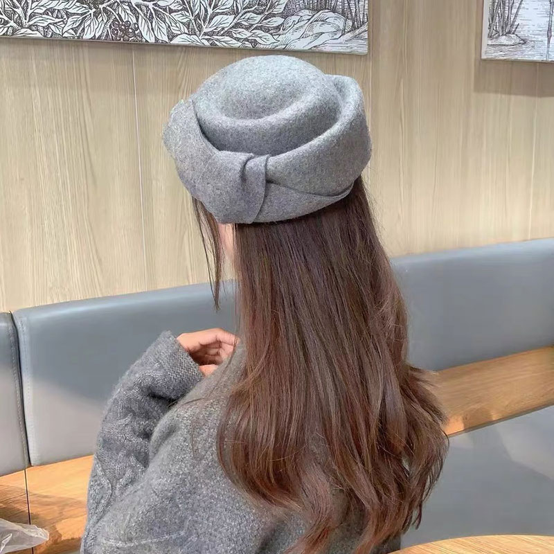 Novo clássico boina de feltro  - Beret French Wool avaliação e preço